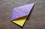 Kleine Nachmittagsfalterei oder wie man an trüben Tagen ein Origami Fangspiel faltet