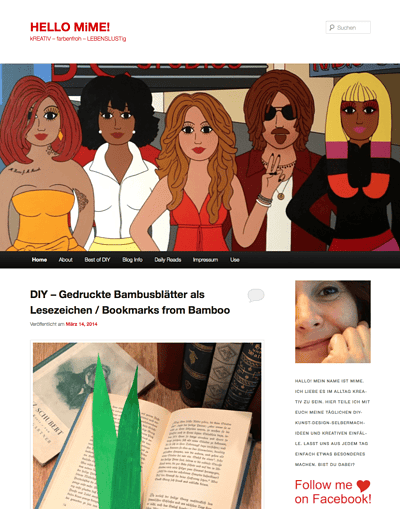 HELLO MiME! kreativ - farbenfroh - lebenslustig