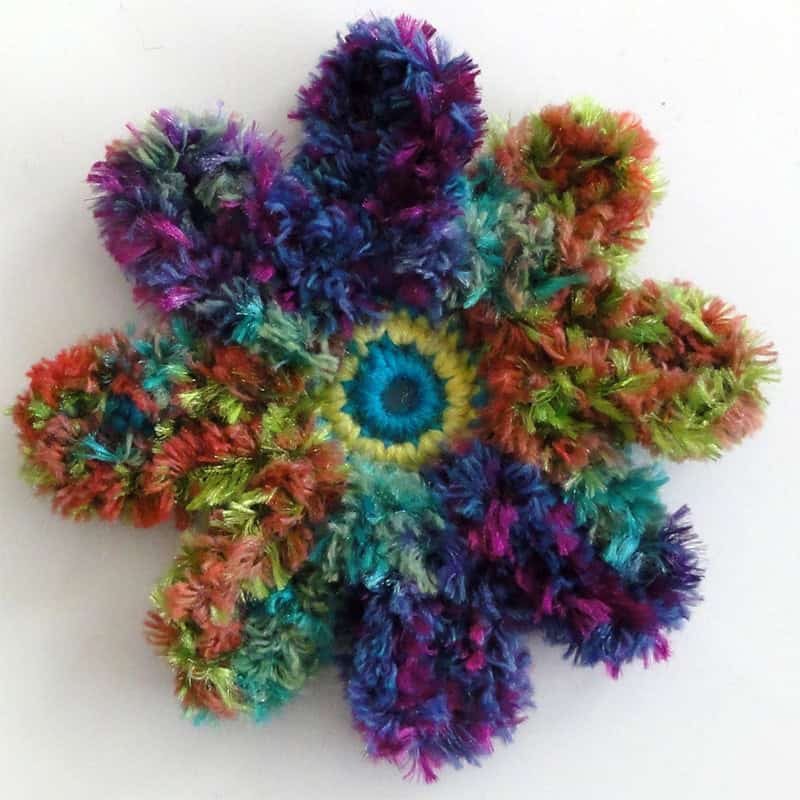 Blumen häkeln