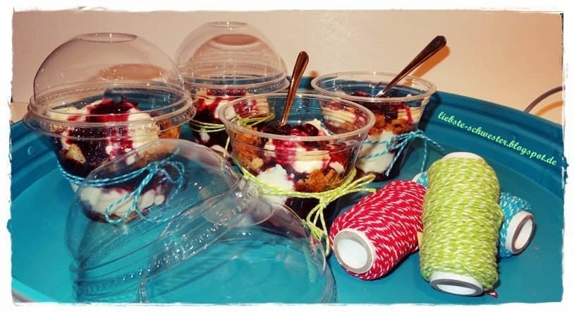 Törtchenzeit: Käsekuchen im Glas