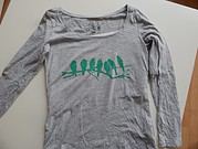 Upcycling- T-shirt bedrucken mit Freezerpapier