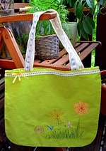 Frühling im Einkaufsbeutel