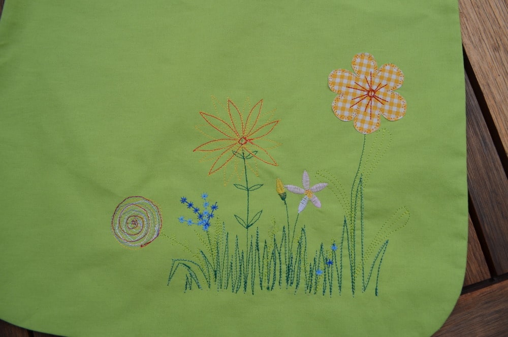 Frühling im Einkaufsbeutel