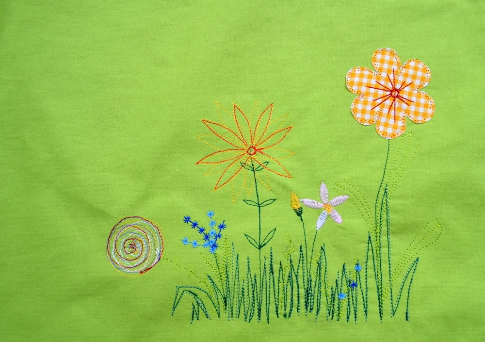 Frühling im Einkaufsbeutel