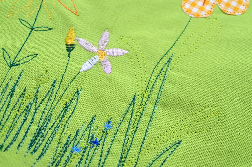 Frühling im Einkaufsbeutel