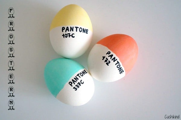 DIY: Pantone-Eier