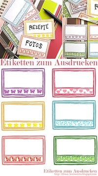 [freebie] Etiketten zum Ausdrucken