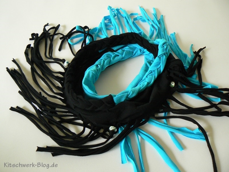 DIY Anleitung: Fransenschal