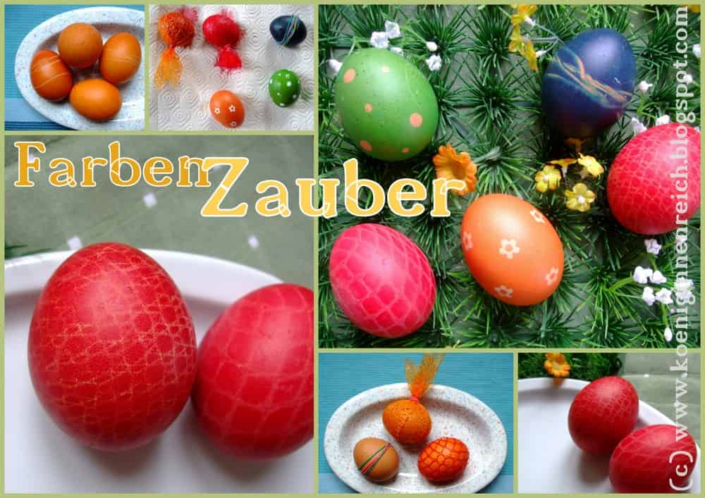 Ostereierfärberei im Netz