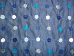 Der blaue Seidenschal