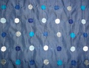 Der blaue Seidenschal