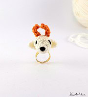 DIY: Amigurumi Hirsch-Ring