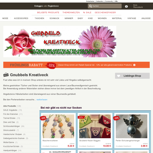 Gnubbels Kreativeck Shop