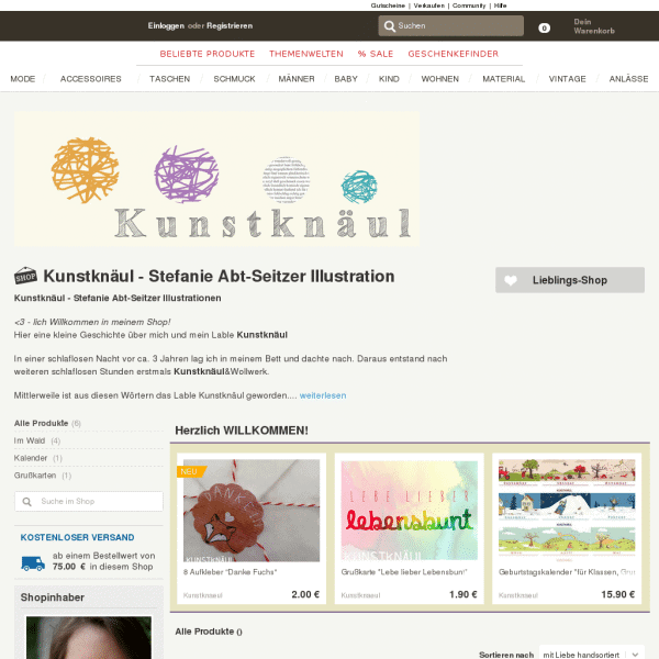 Kunstknäul – Stefanie Abt-Seitzer Illustration