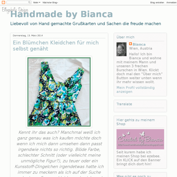 Handmade by Bianca Handmade by Bianca