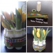Kleine Vasen für den Frühling