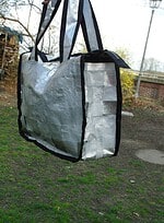 Recycling-Shopper aus Kühltüten