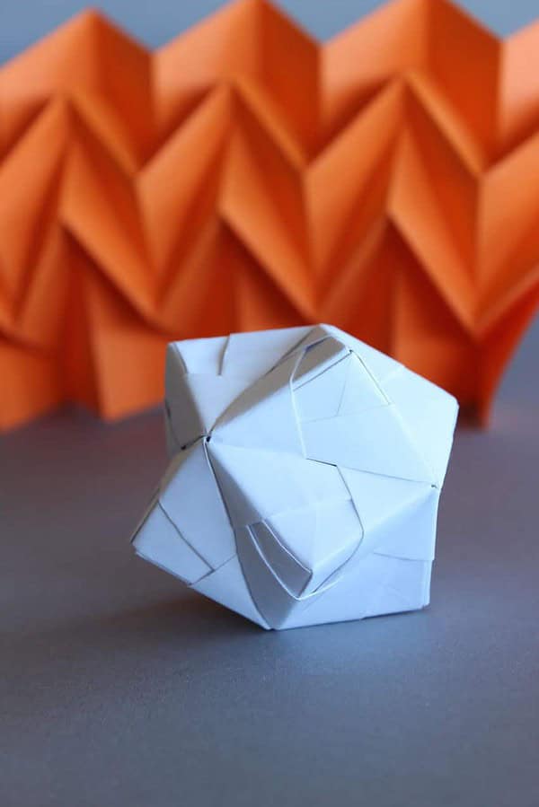 DIY – ORIGAMI BALL SONOBE STYLE