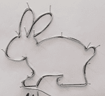 Dieser Hase ist auf Draht