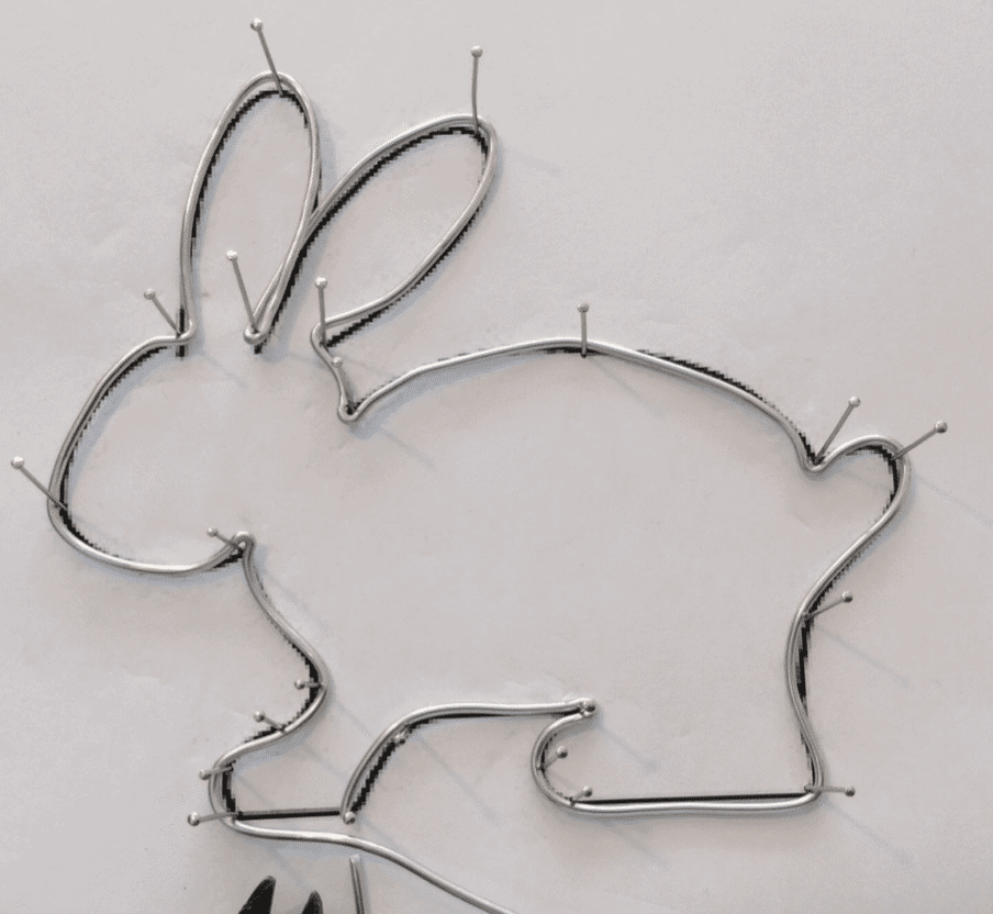 Dieser Hase ist auf Draht