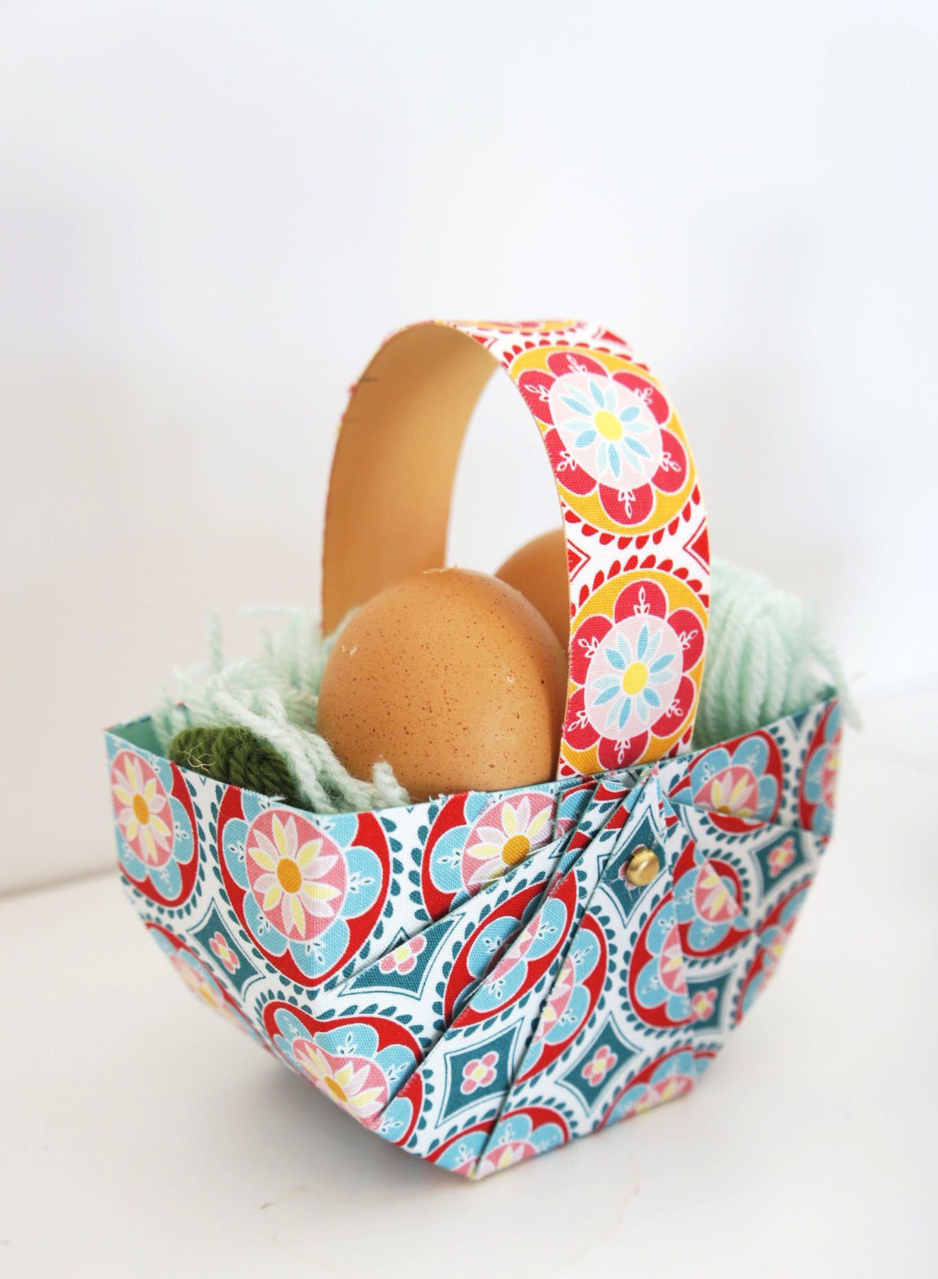 DIY Osterkorb in letzter Minute