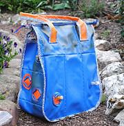 Recycling Shopper aus „alter Luftmatratze“