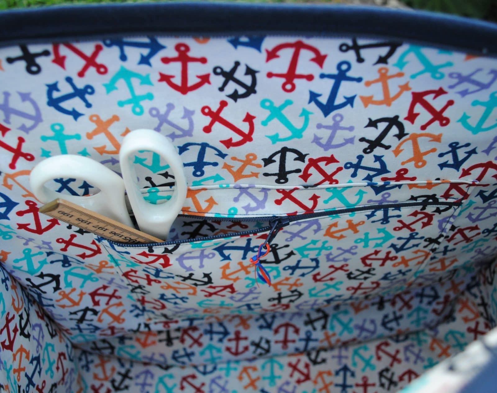 Recycling Shopper aus „alter Luftmatratze“