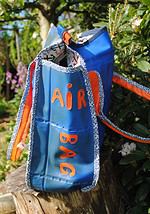 Recycling Shopper aus „alter Luftmatratze“