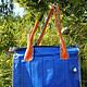 Recycling Shopper aus "alter Luftmatratze"