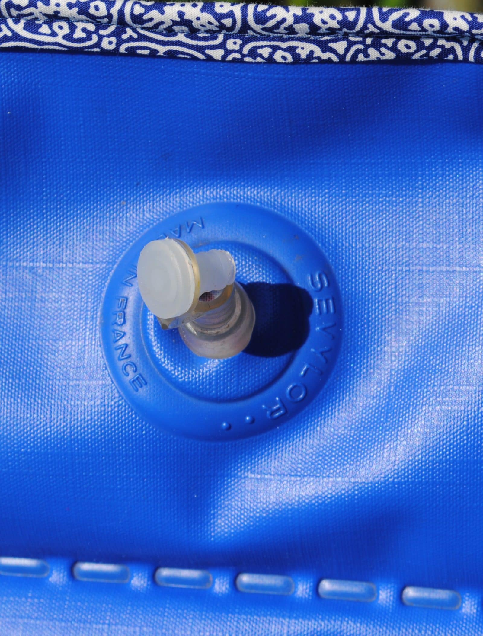 Recycling Shopper aus „alter Luftmatratze“