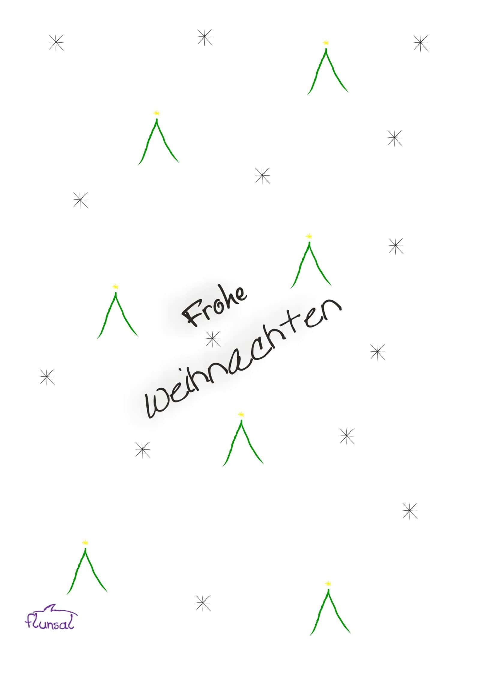 Freebie Geschenkpapier für Weihnachten