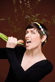 Häkelblütenkette „Gute Laune“