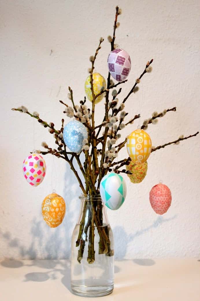 Bunt geklebt zu Ostern