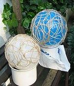 Schale aus Paketschnur