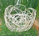 Schale aus Paketschnur