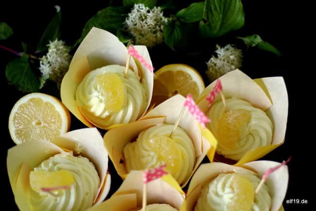 Triple Lemon Cupcakes