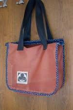 Recycling Shopper aus ausgedientem Segel