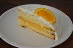 Lemon Curd-Kuchen im Zitrusfruchtkleid