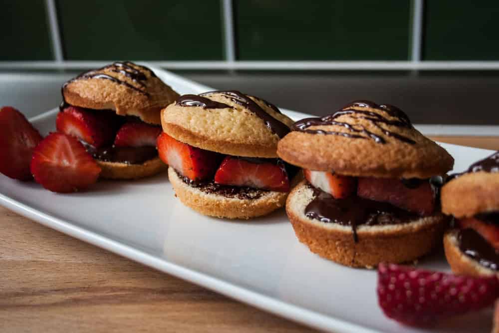 Erdbeerburger