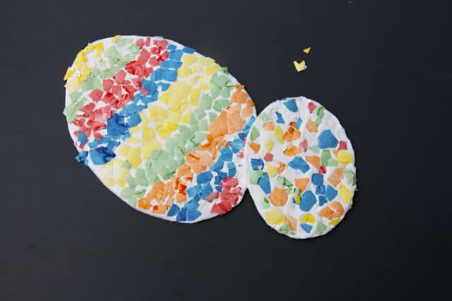 Schnelle Kinder-Oster-Bastelei