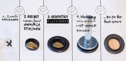 Mini-Tutorial: wie man eine Öse anbringt