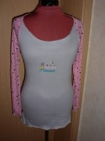 Nickikleid als Shirt