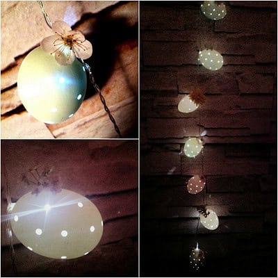 Ostern bei Nacht! Eine gemütliche Osterlichterkette