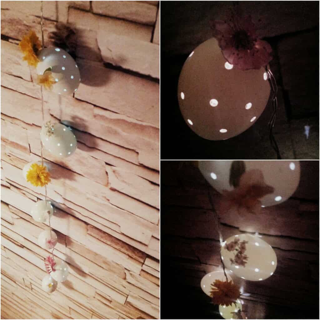 Ostern bei Nacht! Eine gemütliche Osterlichterkette
