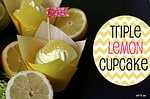 Triple Lemon Cupcakes