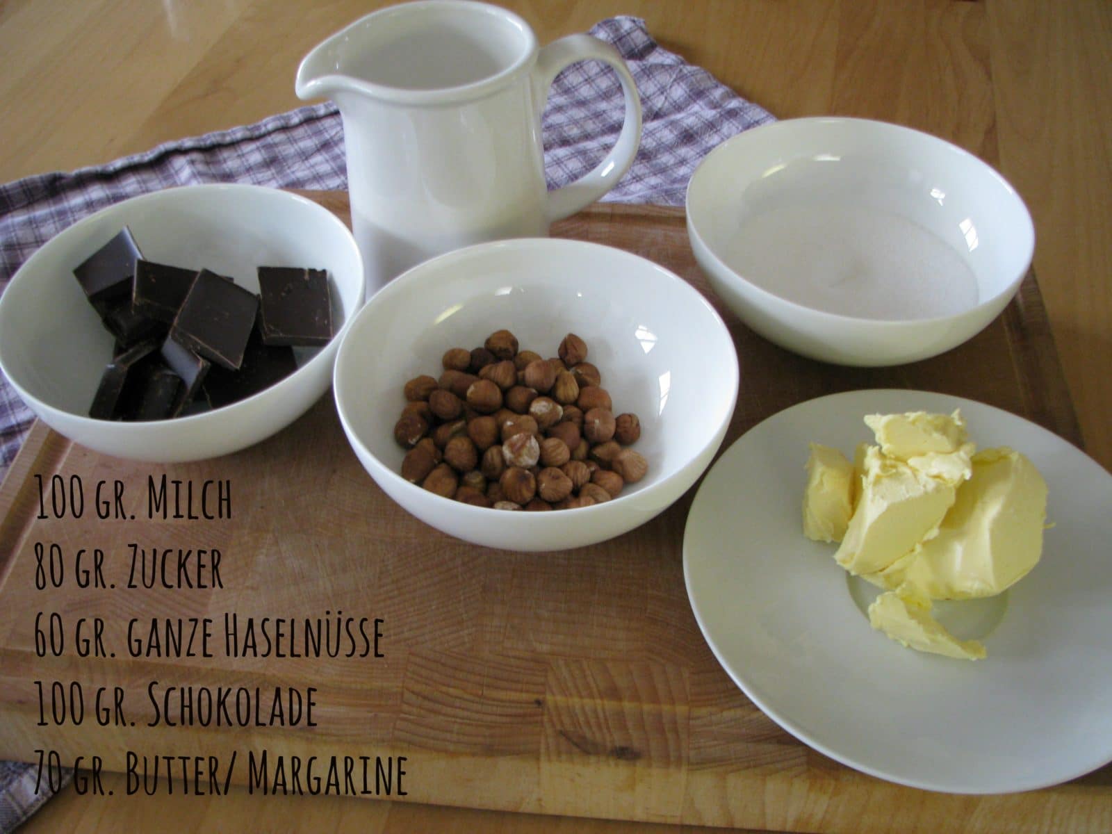 Schokolade macht glücklich