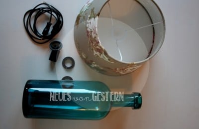 DIY Flaschenlampe