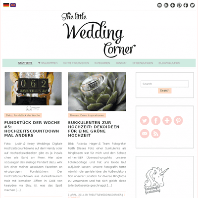 The Little Wedding Corner