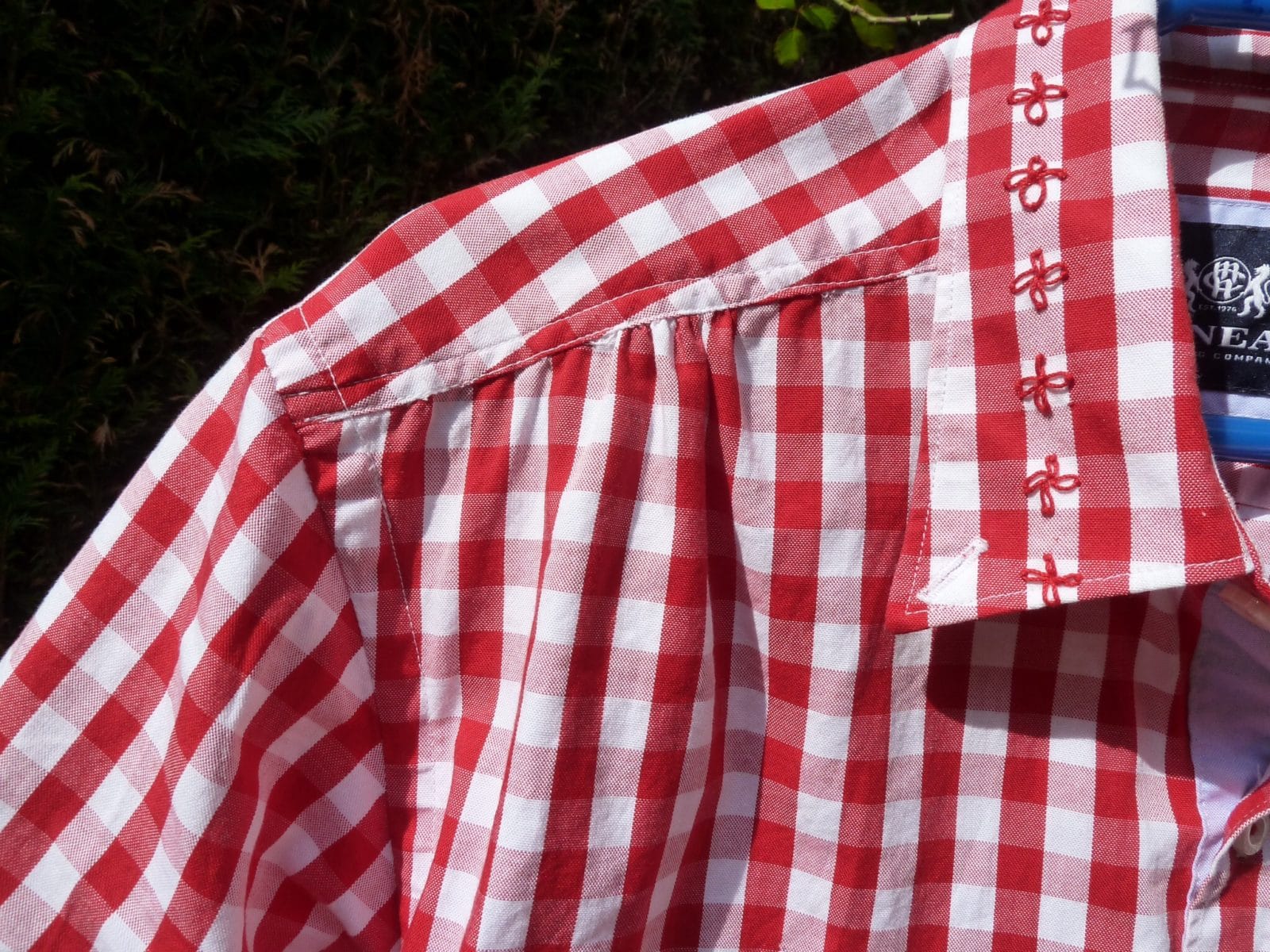 Herrenhemd wird Damenbluse