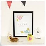Frühlings-Print | Free Printable